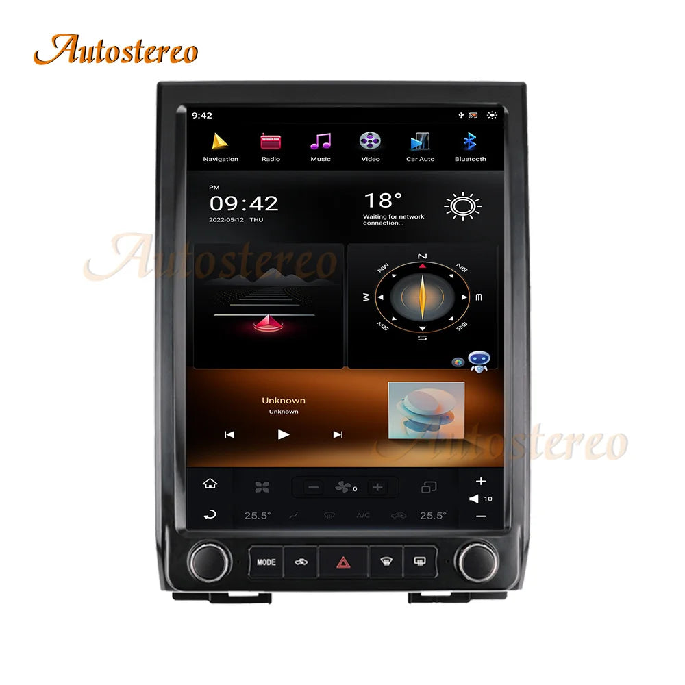 12.1 Carplay Android 11 For Ford Expedition 2015-2017 Tesla Radio Car GPS Navigation Auto