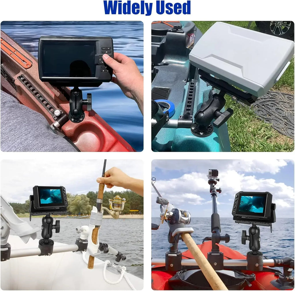 Fish Finder Mount Base GPS Navigation Fish Finder Bracket Marine Electronic Fish Finder Mount Fi - Automotive LED Light