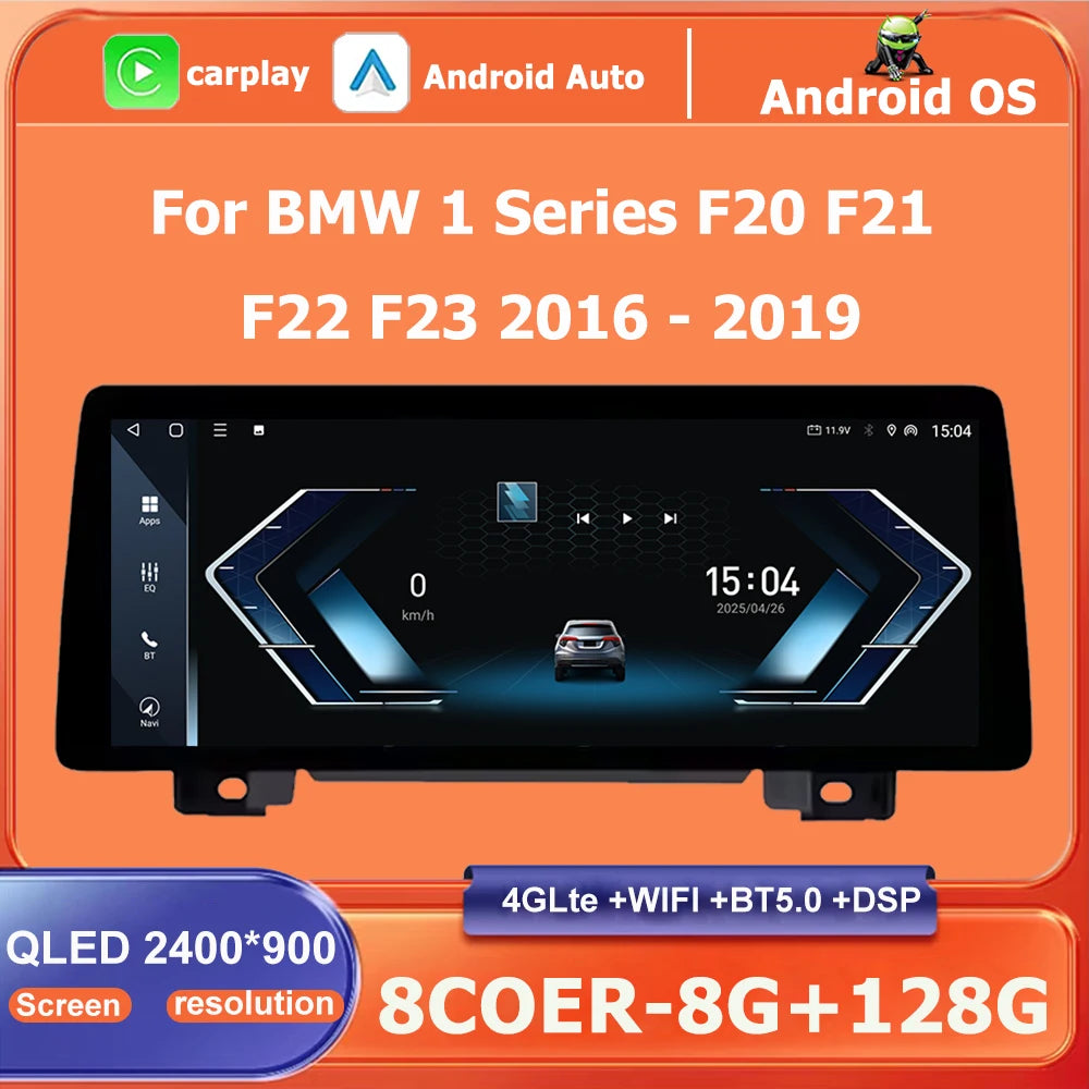 Car Audio Multimedia Player For BMW 1 Series F20 F21 F22 F23 2016 - 2019 NBT EVO System An