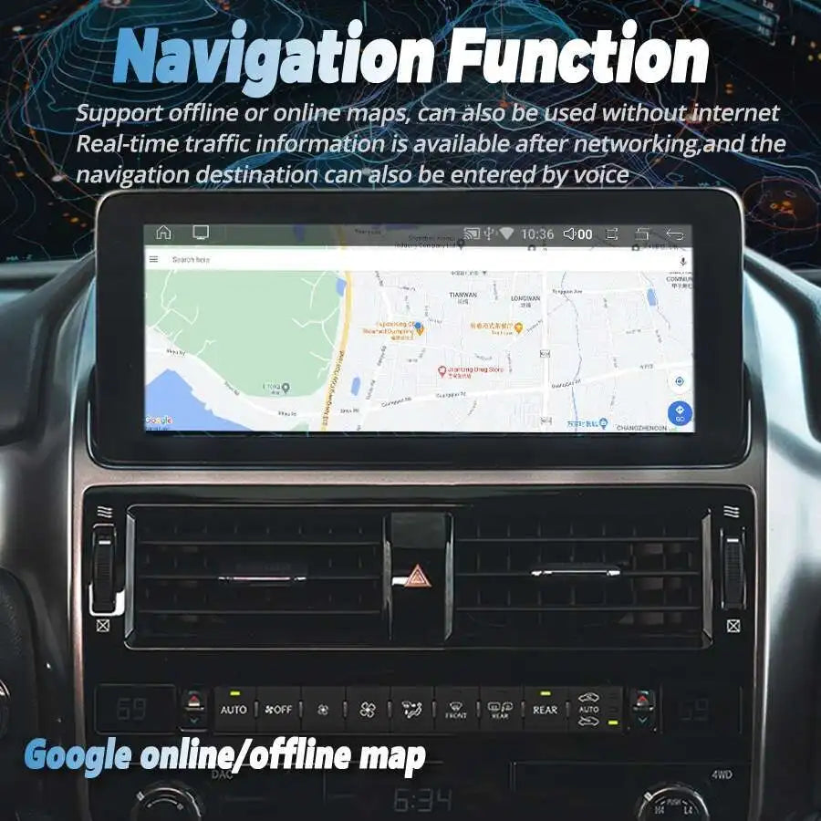 CarPlay For Lexus GX400 GX460 2009-2022 Multimedia Video Player WIFI Stereo Head Unit Navi | AUTOKITSHOP
