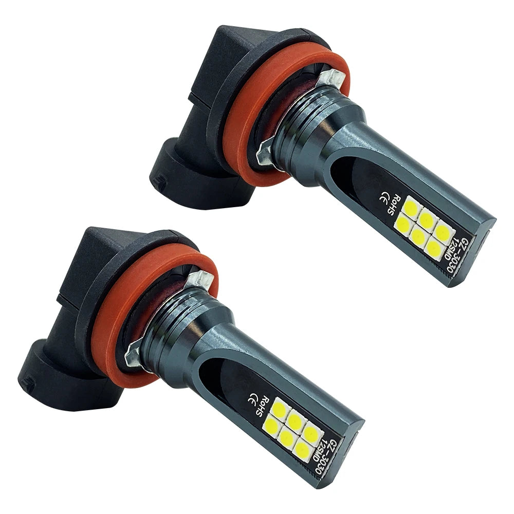 2Pcs LED H4 H7 H11 Car Headlight  H8 H9 H10 H1 H3 Car Fog Light Bulbs 9005 9006 Auto Driving Running Lamps 12000LM 80W 12V 24V
