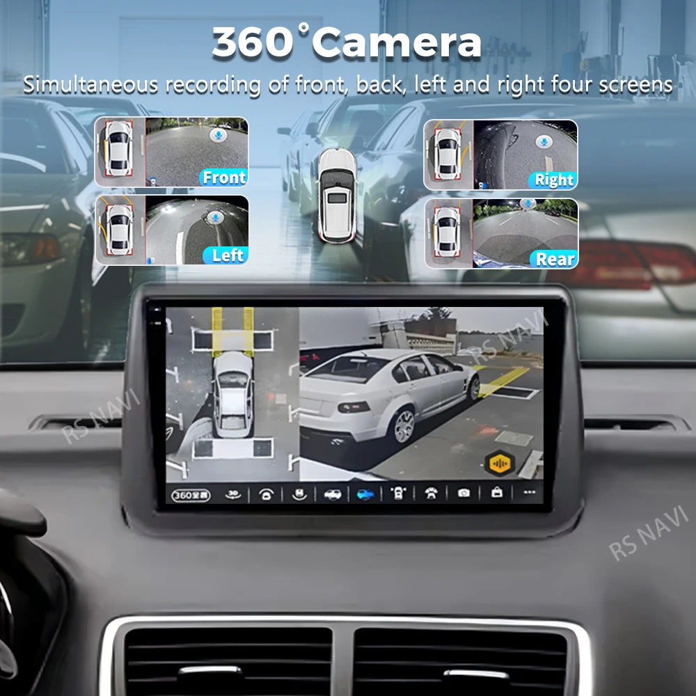 Android 16 For Opel Meriva B 2009 - 2014 2K QLED Stereo Car Radio Multimedia Video Player