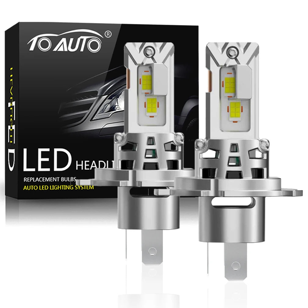 H4 LED Headlight Bulb Canbu H7 H11 LED Bulb 300000LM CSP for Car Headlamp Super Bright Wir