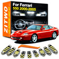ZITWO 7Pcs LED Bulb Interior Dome Map Trunk Light For Ferrari 550 Barchetta Maranello 2000 2001  - Canbus LED Car Light