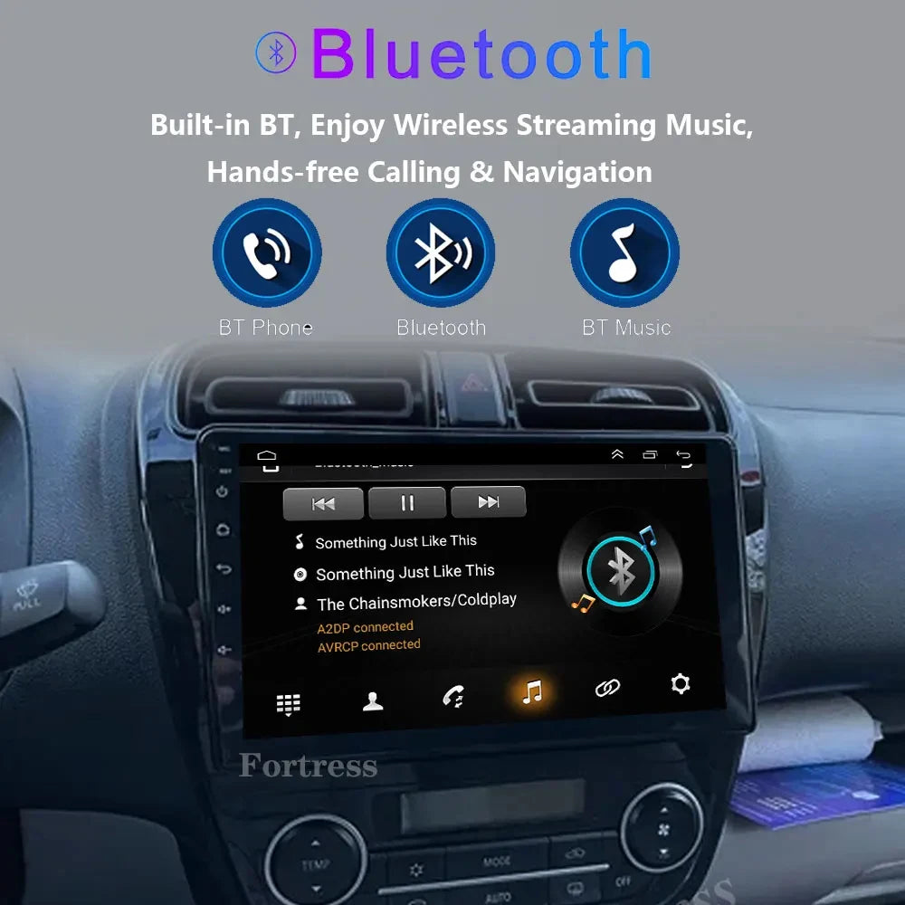 Android 16 For Mitsubishi Mirage 6 Attrage 2012 2013 2014 2015 2016 2017 2018 Car Radio Mu
