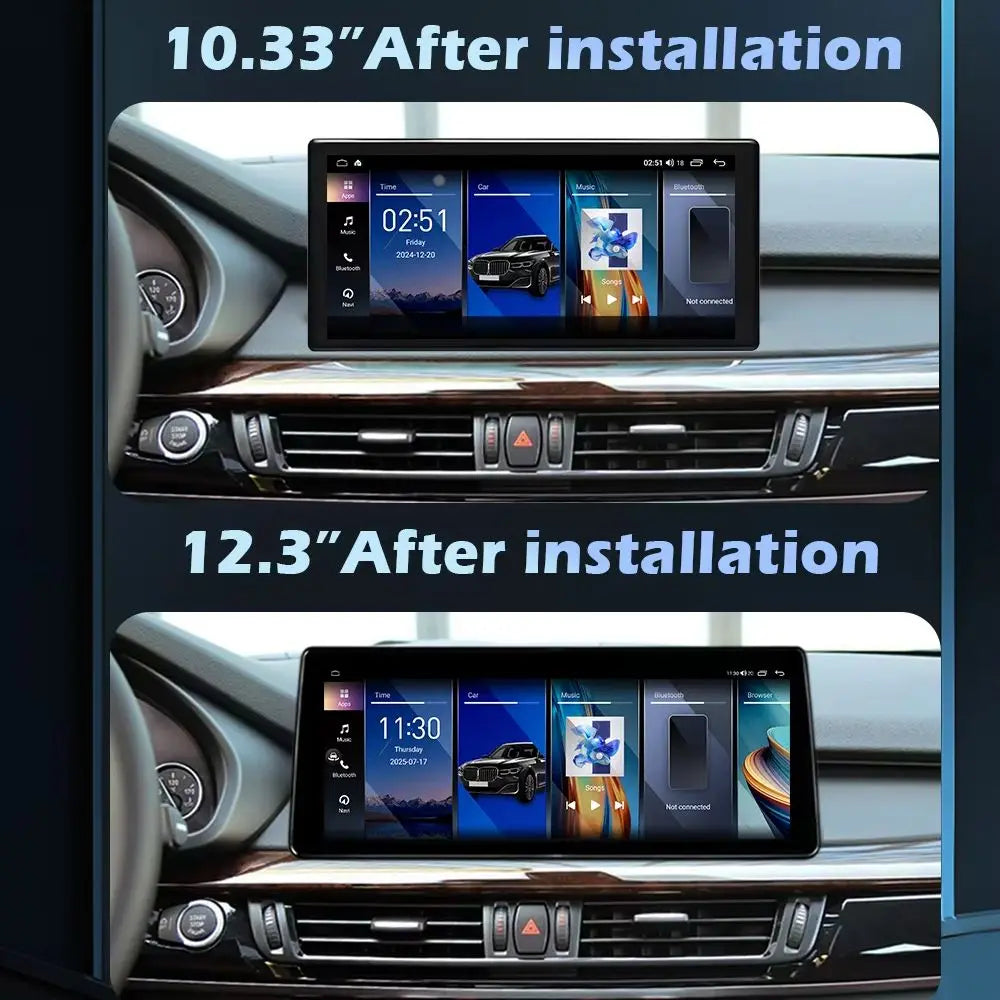 Wireless Carplay For BMW X5 F15 X6 F16 2014 - 2018 NBT EVO System Android16 Car Multimedia