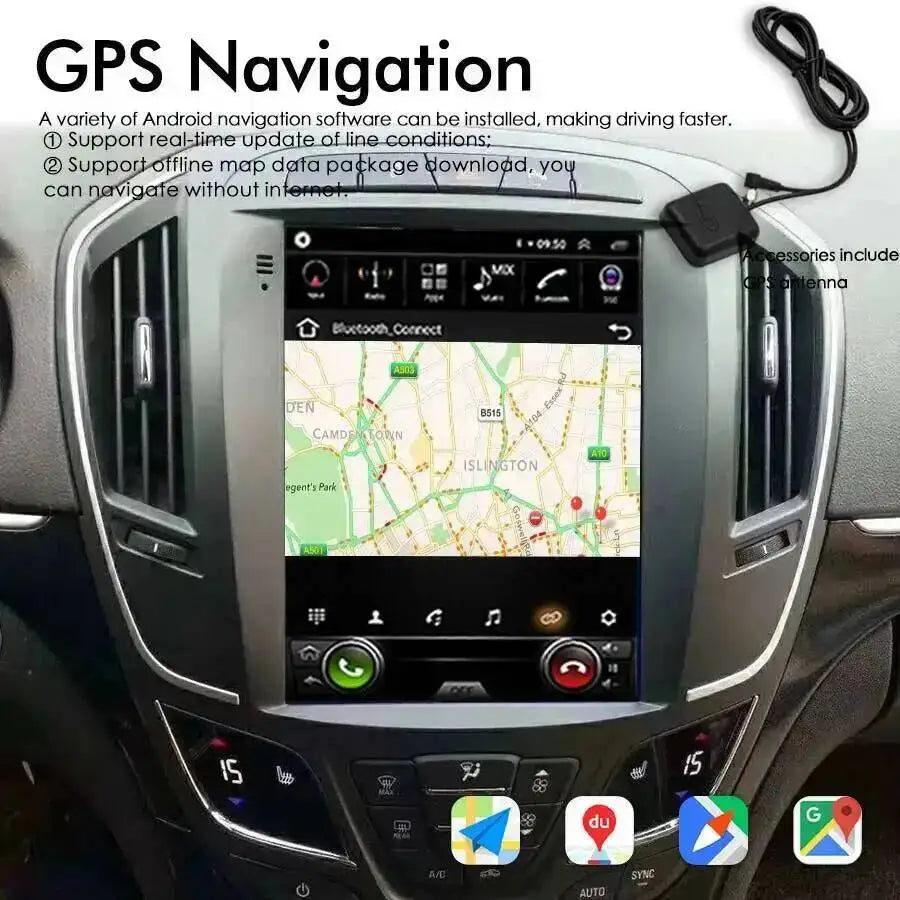 For Opel Insignia For Buick Regal 2009 -2025 Carplay Navi 4G WiFi Car Multimedia Player GP | AUTOKITSHOP