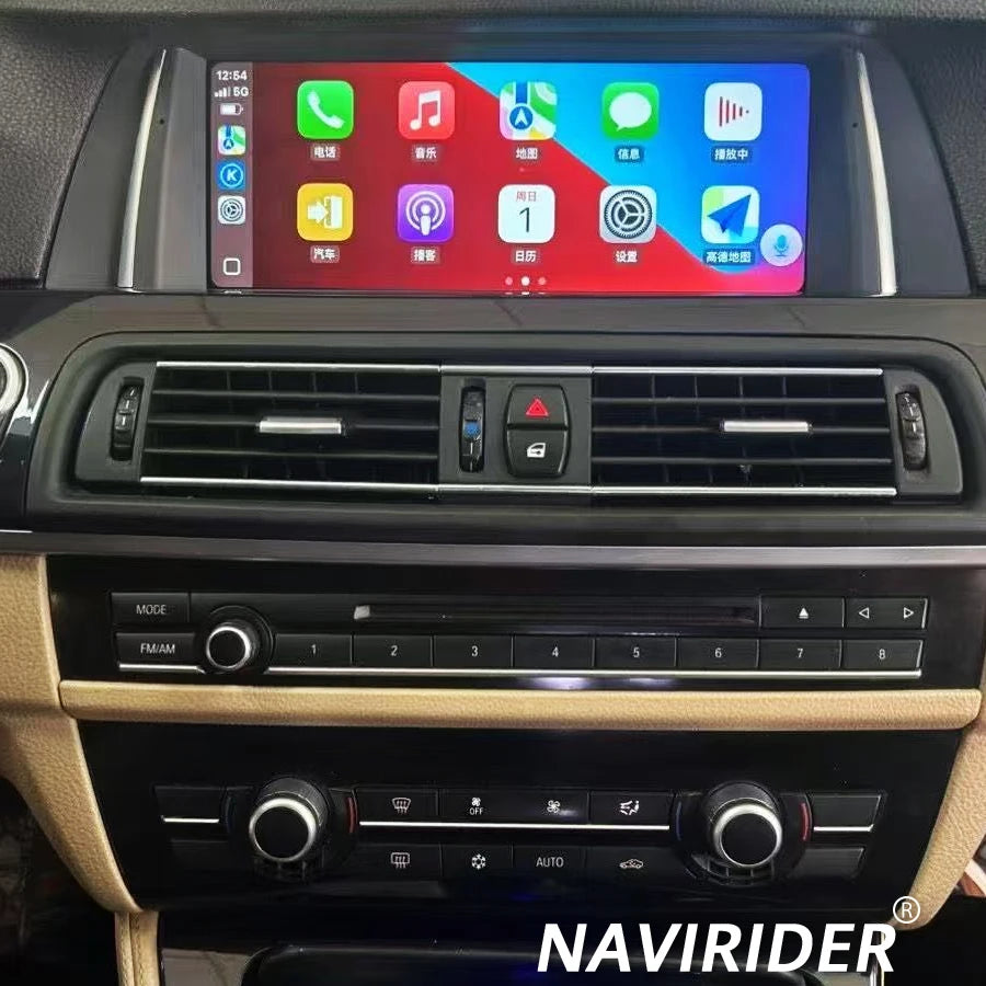 Navi 10.25inch Radio Android 14 GPS Stereo DSP For Bmw 5 Series F10 F11 2011-2017 CIC NBT