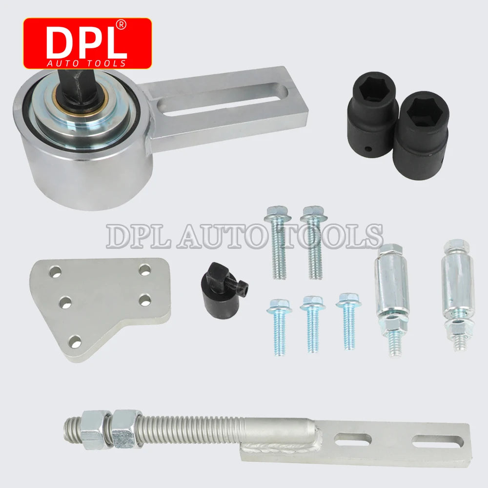 303-1611 Engine Crankshaft Belt Pulley Removal Tools Torque Multiplier For Ford 1.0T ECOBOOST Pu - Automotive LED Light