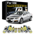 LED Interior Light Kit for Volkswagen VW Passat B4 B5 B6 B7 B8 CC Variant 1998-2006 - Canbus Dome Map Door Trunk Bulb...