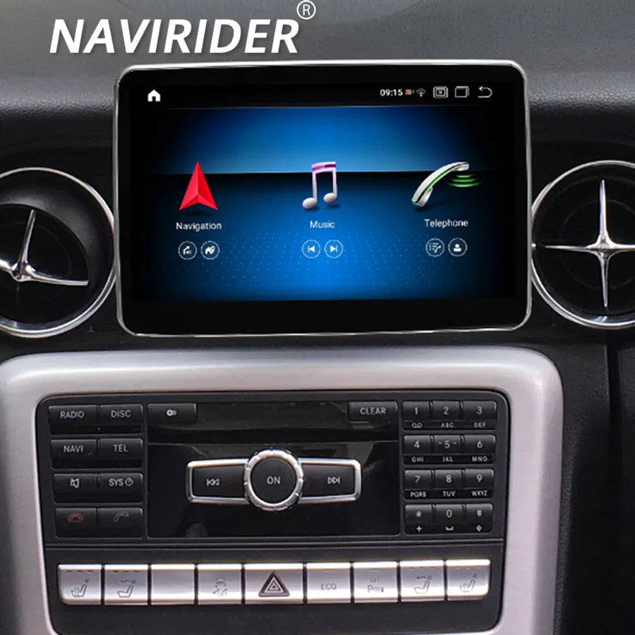 9“ Android 15 Car Radio Screen For Benz SL SLK SLC300 SLC200 SLC43 R172 2011-2019 GPS Carp | AUTOKITSHOP