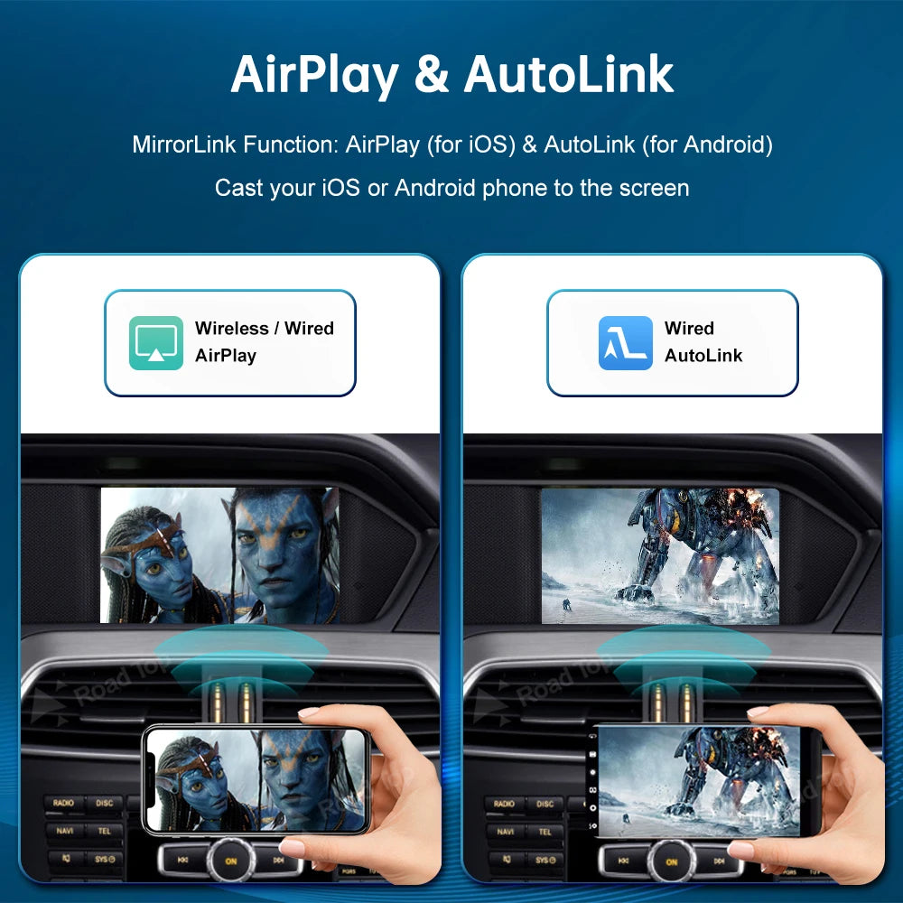 RoadTop Wireless Carplay Module for Mercedes Benz C Class W204 NTG4.5/4.7 2011-2014 with A | AUTOKITSHOP
