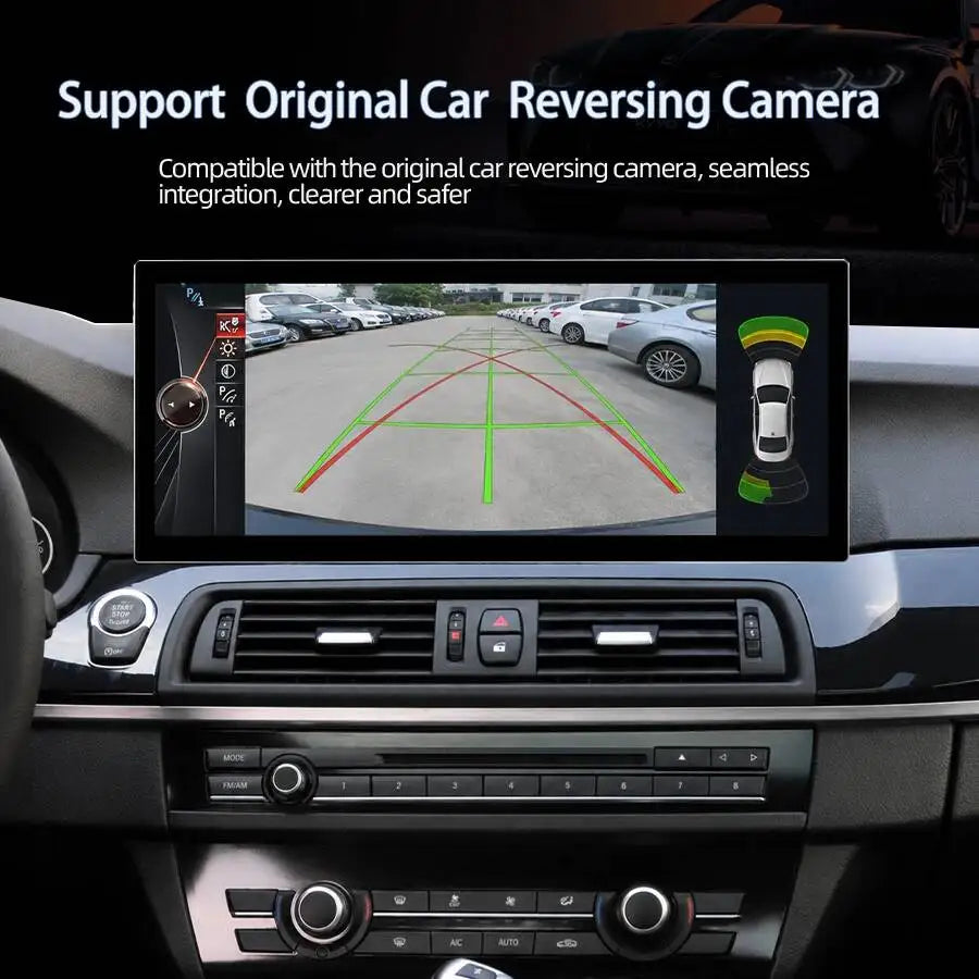 S 15.8'' Wireless Carplay Multimedia Linux Touch Screen For BMW 5 Series F10 F11 2012-2017 | AUTOKITSHOP