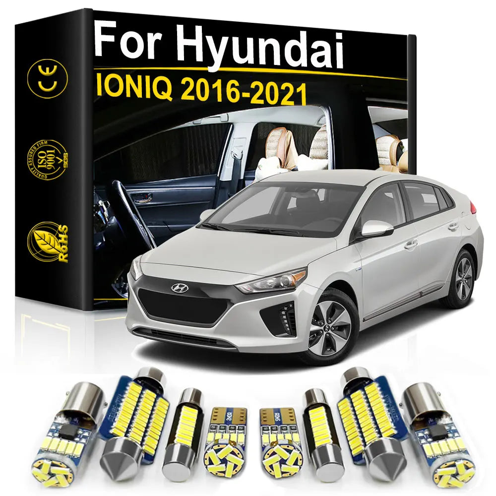 LED Interior Light Kit for Hyundai IONIQ - Canbus Error-Free Bulbs | AUTOKITSHOP