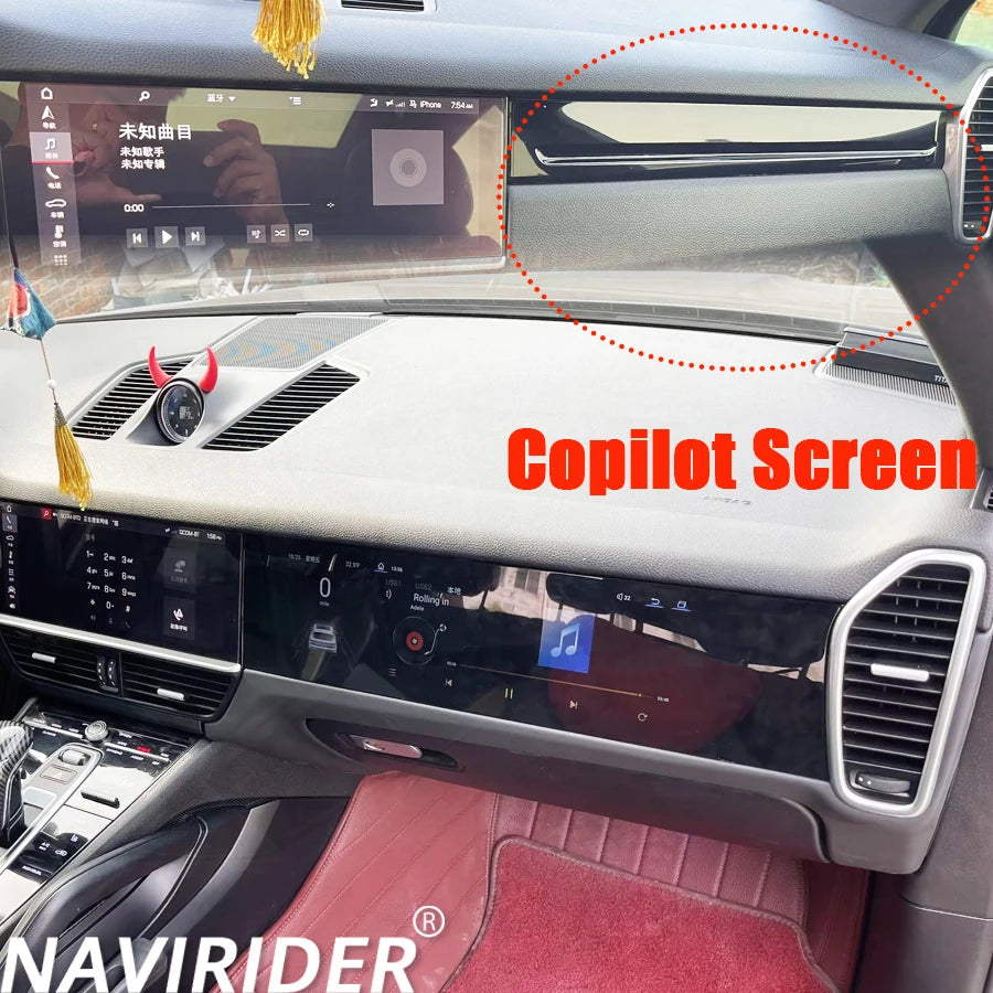 For Porsche Cayenne 2018-2023 Car Copilot Carplay Android Screen GPS Navigation Multimedia | AUTOKITSHOP