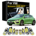 10-Piece LED Interior Light Kit for VW Volkswagen Scirocco R 2011 - 2013 - Canbus Dome Map Door Trunk Bulbs | AUTOKIT...