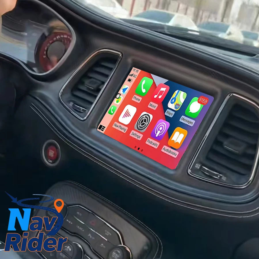 8.4'' For Dodge Challenger Auto Multimedia Carplay Video Player Bluetooth GPS Navigation D