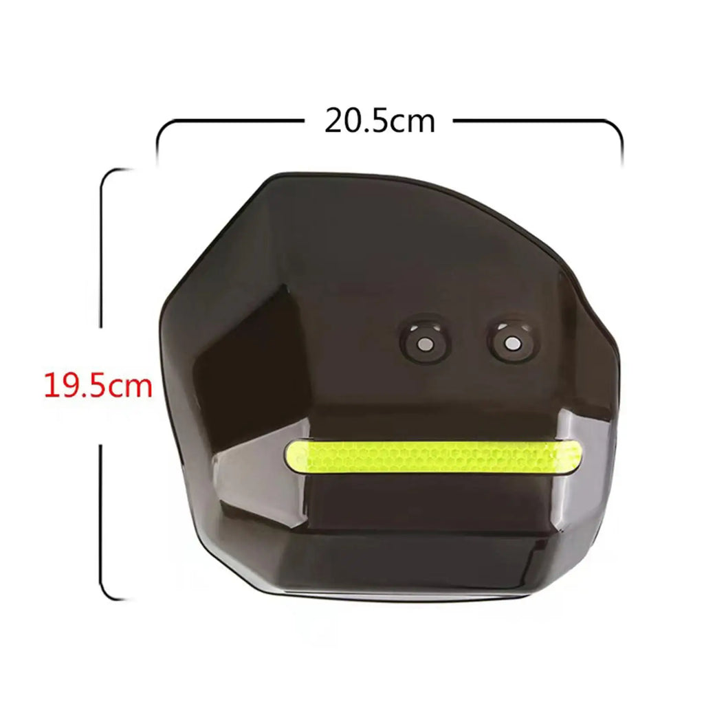 2x Motorcycle Handguards Handle Protectors Hand Guards Professional Rainproof Universal Handleba - Automotive LED Light