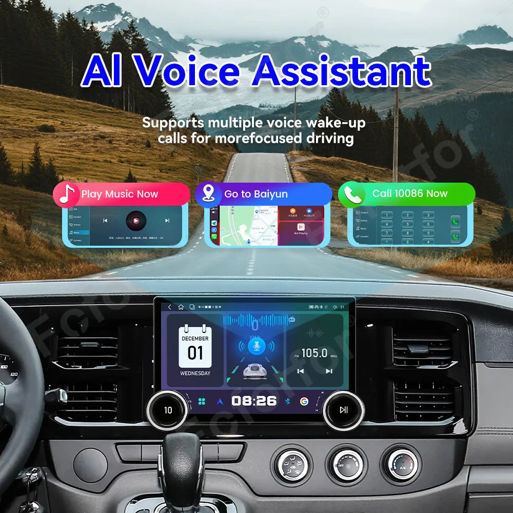 Multimedia Upgraded Ultra Large HD Screen Android 15 11.5 Inch GPS Navi Car Stereo Head Un