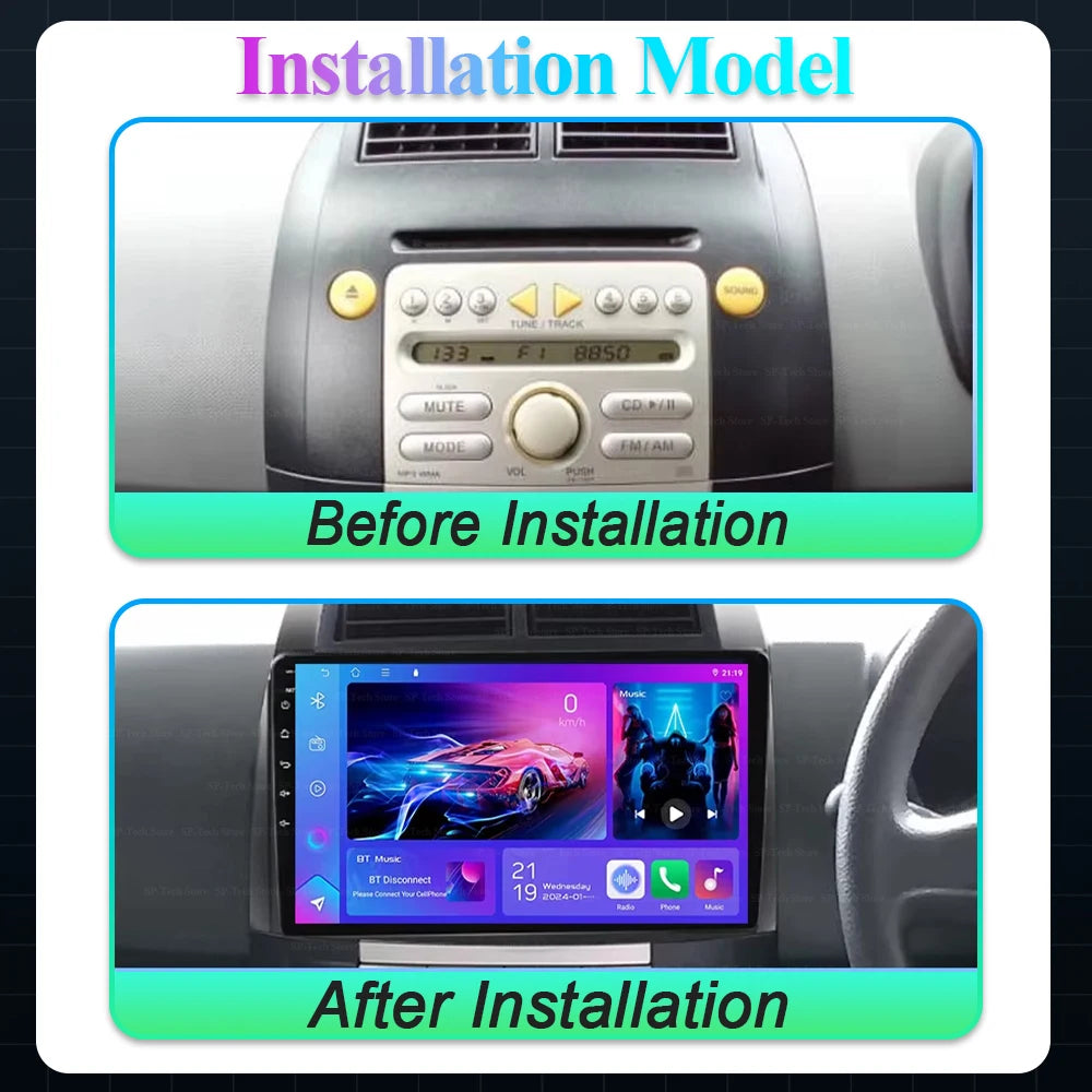 Android 16 For Toyota Passo Daihatsu Boon Sirion Subaru Justy Perodua Myvi Car Radio Dsp M | AUTOKITSHOP