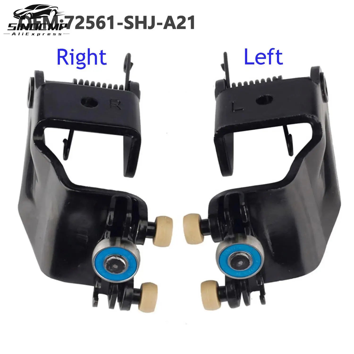 Light+Right Sliding Door Roller 72561SHJA21 72521SHJA21 72561-SHJ-A21 72521-SHJ-A21 For Ho