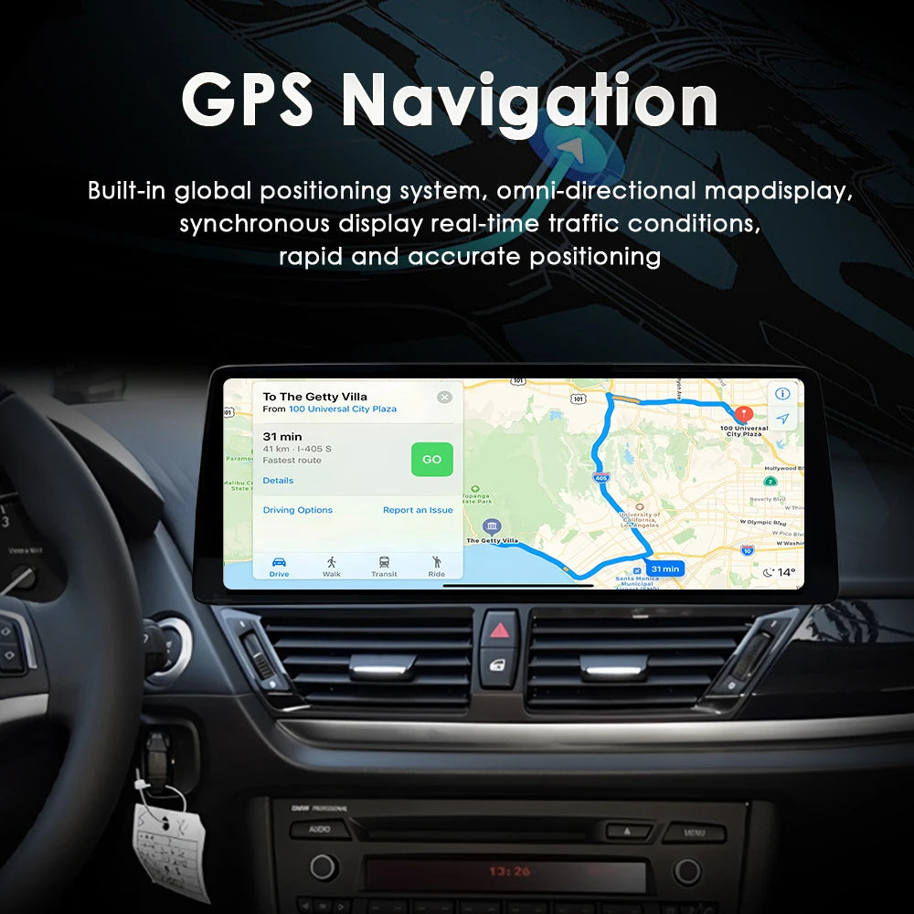 Android 14 Wireless Carplay Auto Radio Touch Screen For BMW 3 4 series F30 F31 F32 F33 F34