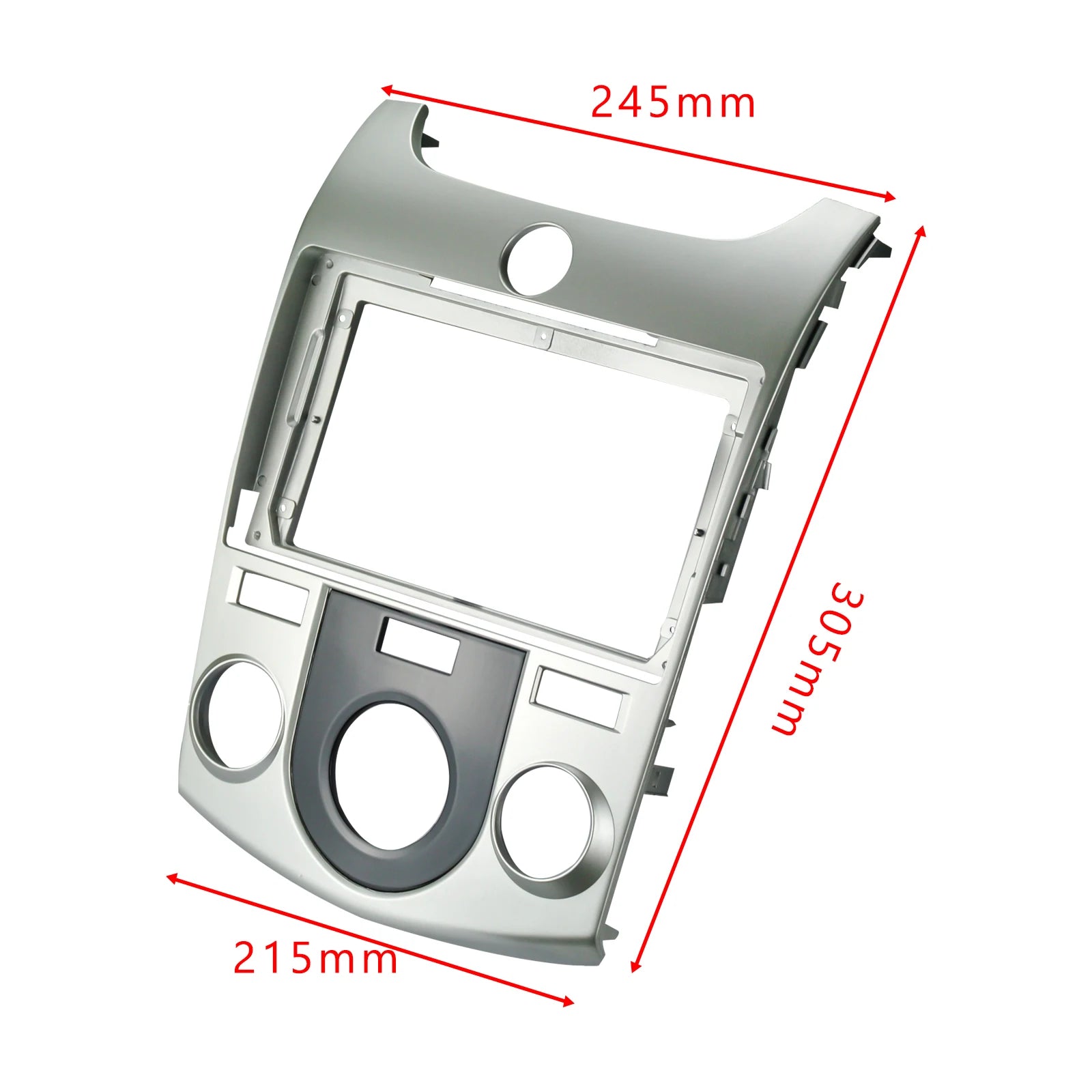 9 Inch Car Fascia For KIA FORTE 2010-2017 Manual Auto Air Conditioning Panel Dash Mount In | AUTOKITSHOP