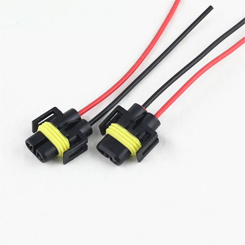 H8 H11 HID LED bulb holder H8 881 Xenon LED fog light bulb H11 H8 connector socket Wiring