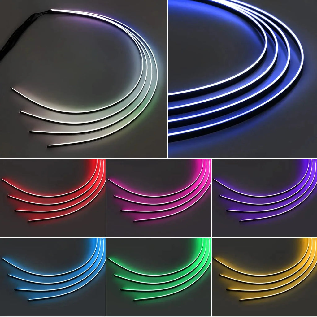 LED Car For Audi A3 Interior Atmosphere upgrade Ambient Light kit A6 A7 C5 C6 Q3 Q2 Q7 A1  | AUTOKITSHOP
