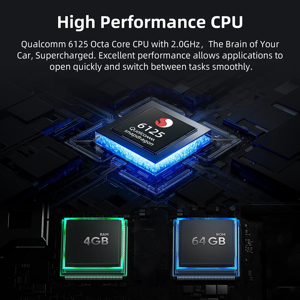 OEM Screen Upgrade QCM6125 Android 13 AI Box For BMW Cars Wireless CarPlay For BMW ID6 ID7