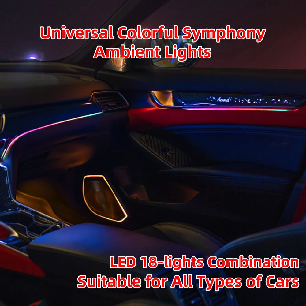 RGB - Ambient Light - App Control - Car Interior Lighting