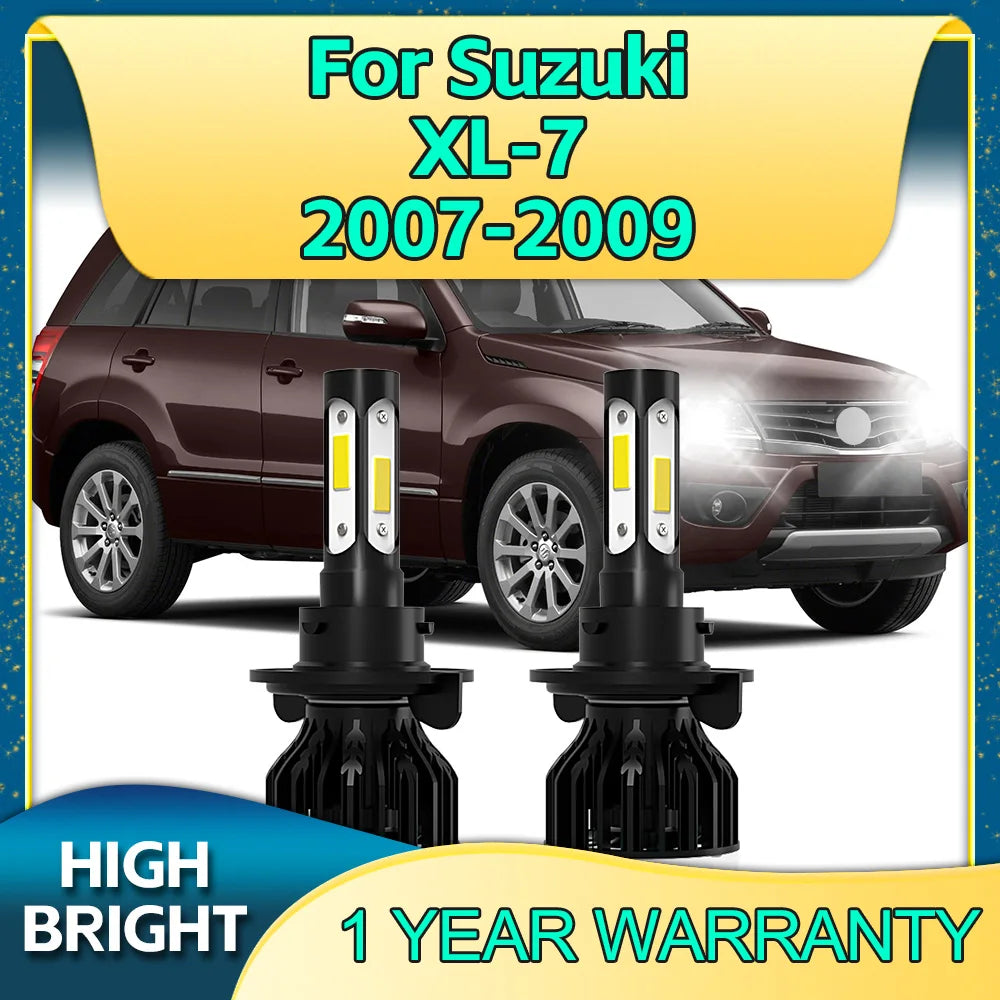 Led Headlights High Quality Canbus 4Side Chip H13 HiLo 30000Lm with Cooling Fan FOR Suzuki