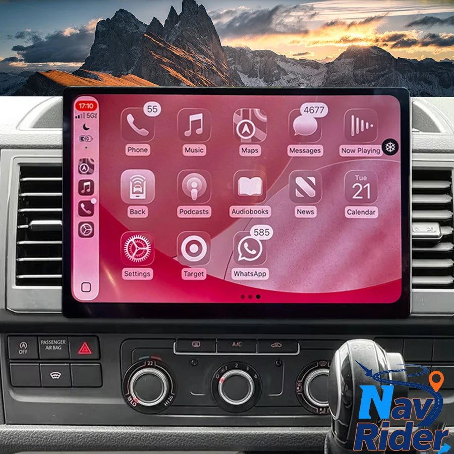 Android Carplay Car Radio Navigation 12.5'' Head Unit Multimedia Stereo Screen For VW Volk | AUTOKITSHOP