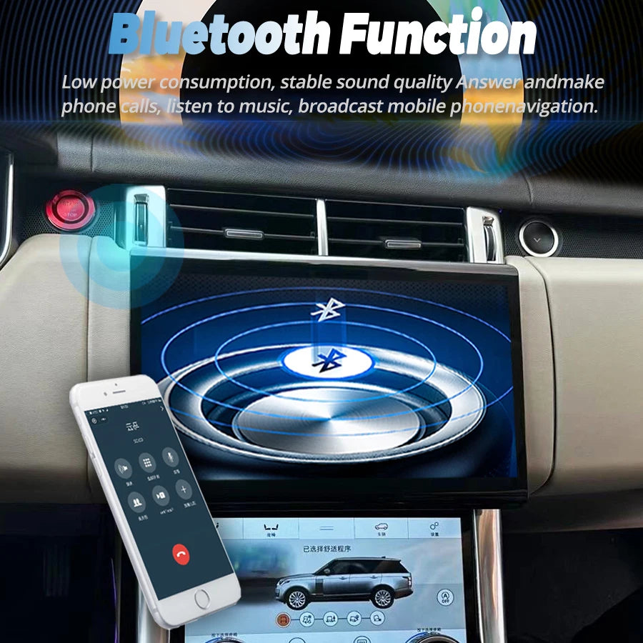 For Land Rover Range Rover Vogue Sport Android 13 12.8Inch Qled Screen Car GPS Multimedia  | AUTOKITSHOP