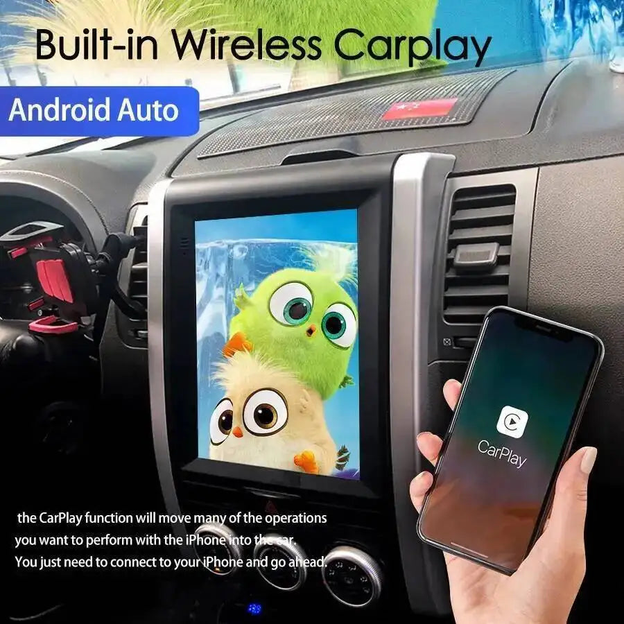 Navirider GPS DSP Car Radio Stereo For Nissan Xtrail MX6 X-trail T31 2007-2015 Android 15