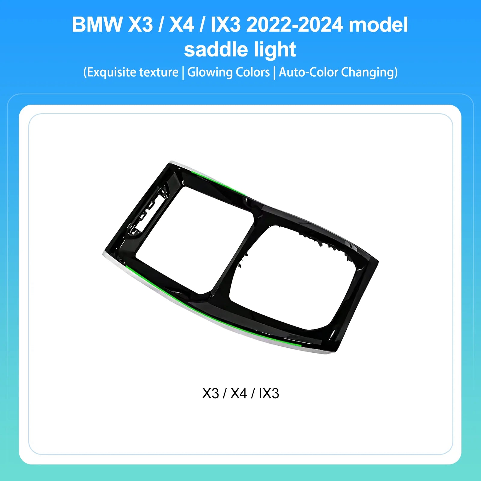 RGB - Ambient Light - for BMW IX3 X3 X4 2022-2024 - Car Interior Lighting