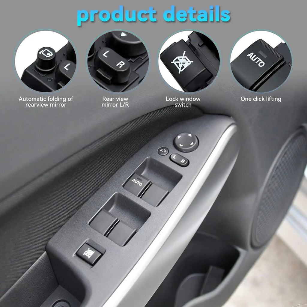 Driver Side Power Window Switch For Mazda 2 M2 2007-2013 DF73-66-350B Electric P for Mazda DF73 M2 2007-2013 - Automotiv