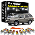 14-Piece LED Interior Light Kit for Nissan Pathfinder R50 1996- 1999 - Canbus Dome Map Door Trunk Bulbs | AUTOKITSHOP