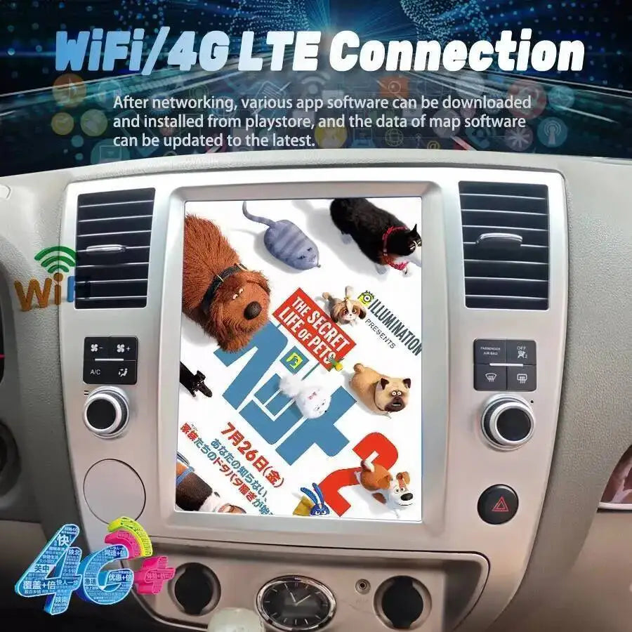 12.1“ Android15 8-Core Car Multimedia Player For Infiniti QX56 2008-2011 Wireless Carplay  | AUTOKITSHOP