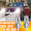 H4 HB2 9003 Led Headlight Canbus Car Bulb High Power White Fog Light Diode Lamp 12v 55w Fo