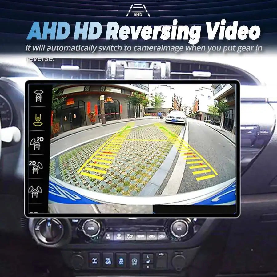 13.3inch Android 14 Auto Carplay Car Radio For Toyota Hilux 2016 2020 Multimedia Navigatio