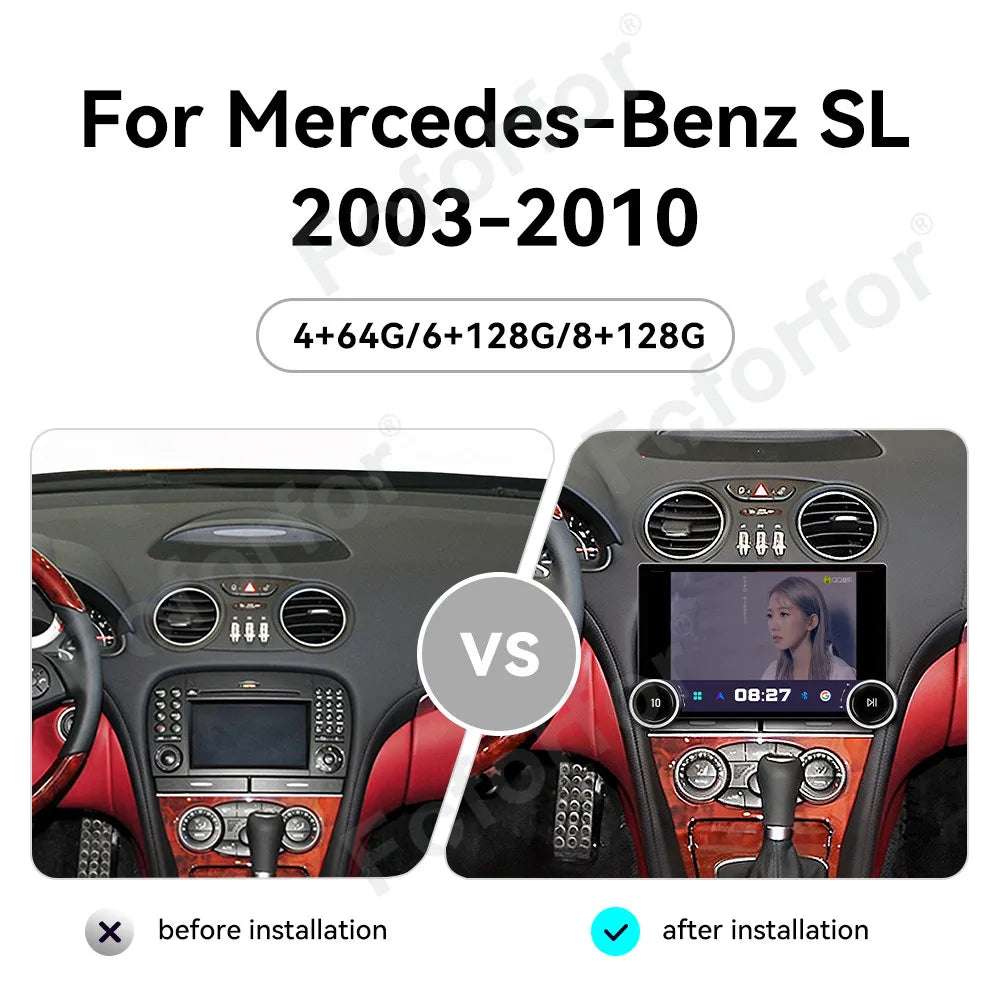 High-end 11.5 Inch Wireless Carplay HD Screen Android 15 GPS Navi Multimedia Car Stereo He