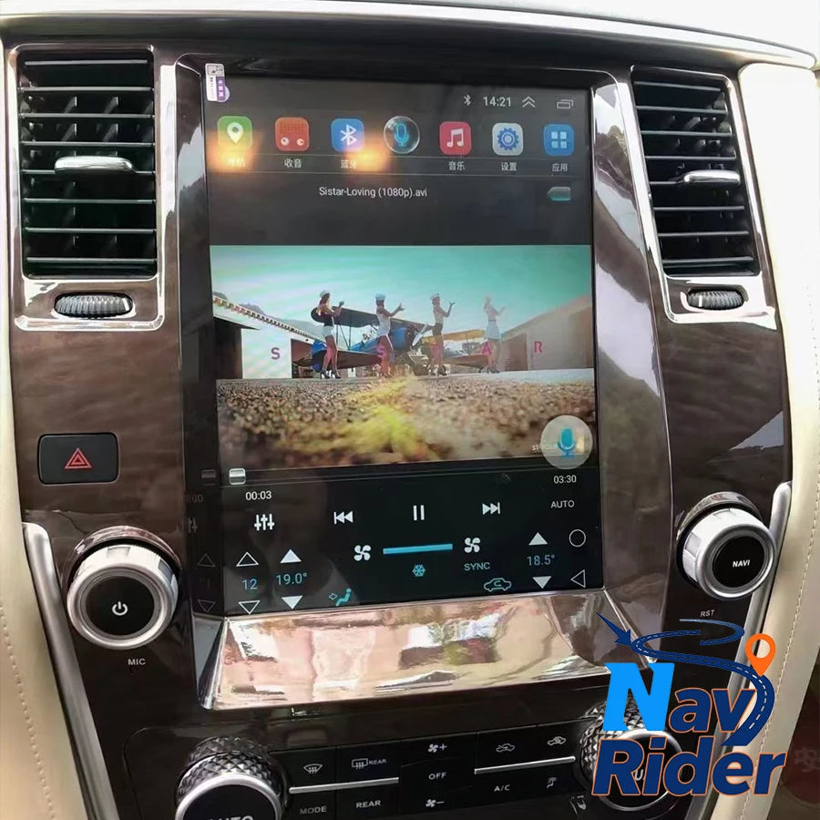 Carplay Android 15 Stereo Car GPS Navigation Multimedia Player Autoradio 12.1" For Nissan  | AUTOKITSHOP
