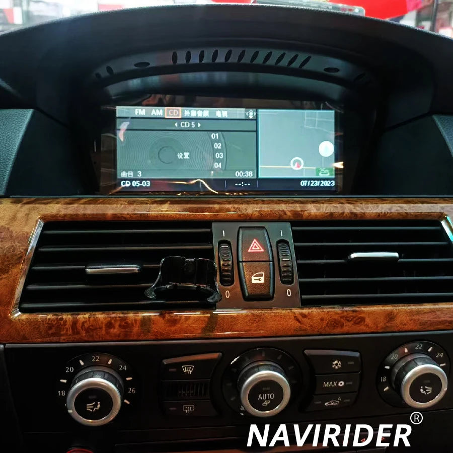 Android 14 GPS For Bmw 5 3 Series E60 E61 E63 E90 E91 E92 E93 Car Multimedia Player Navi 8