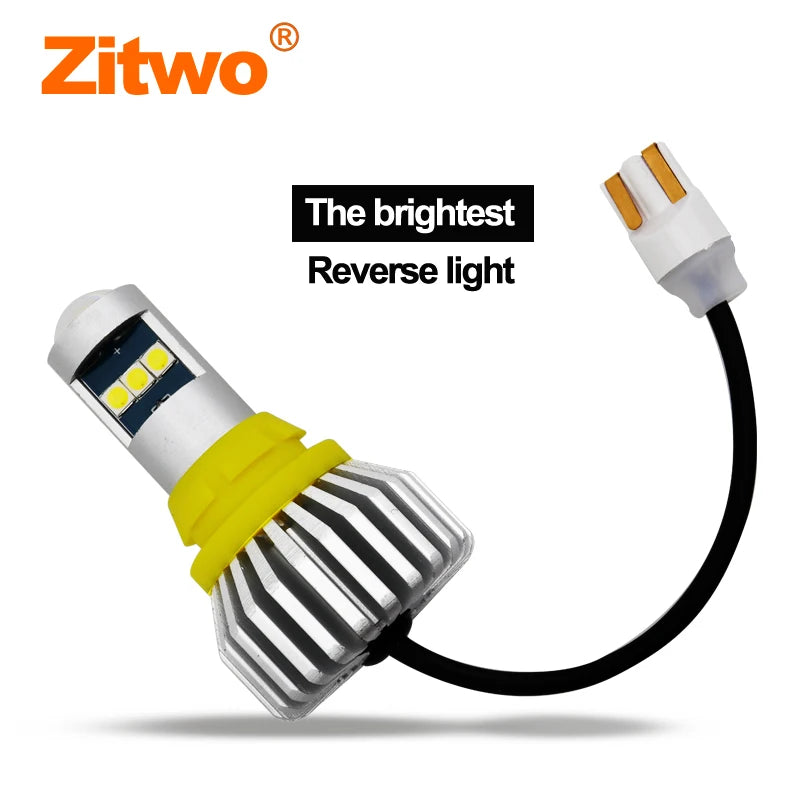 2pcs Brightest 1156 BA15S P21W T15 W16W LED Bulb 9W 1500Lm 3030SMD Car LED Backu for BA15S W16W P21W - Canbus LED Car Li