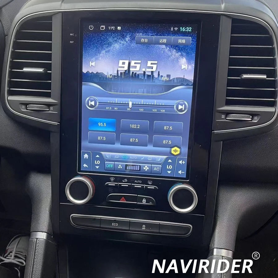 Android 15 Car Stereo 10.4inch Multimedia Video Player For Renault Koleos Megane 4 Samsung