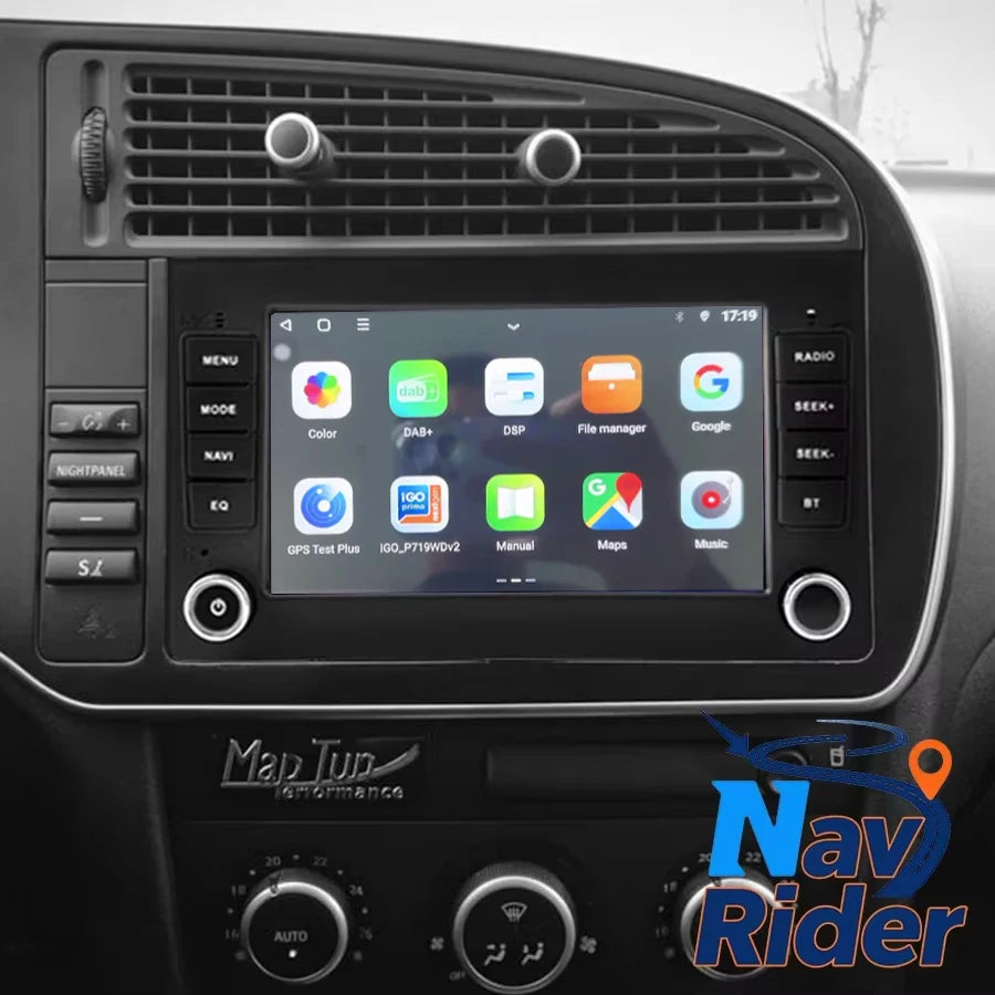 Auto Carplay Head Unit 7inch Android 15 Screen Car Radio For SAAB 9-3 93 2005-2008 Multime