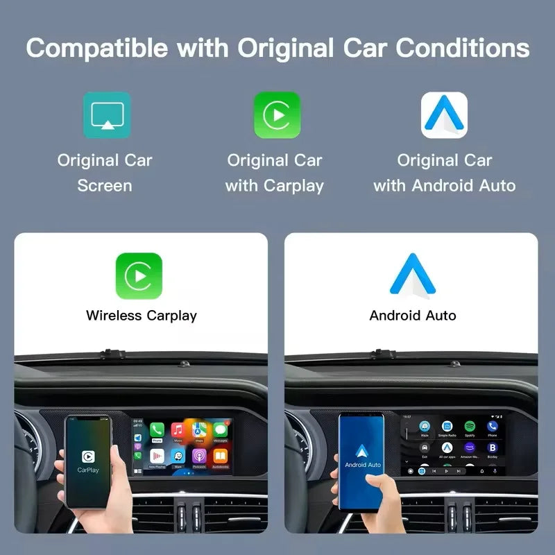 2025 Wireless Carplay Suitable for Mercedes Benz A B C E CLA GLA GLK ML Sprinter NTG4.5 Be
