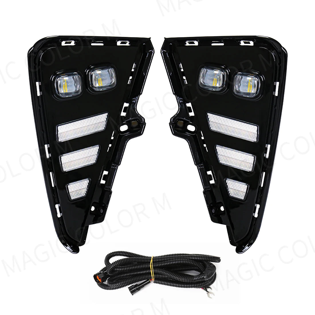 For Proton X50 Geely Coolray Binyue 2021 2022 2023 LED Daytime Running Lights DRL Car Fog  | AUTOKITSHOP
