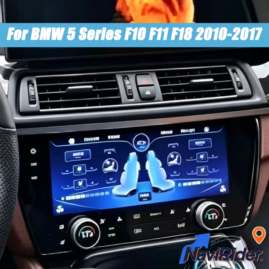 10.25" Condition Control Touch Screen For BMW 5 Series F10 F11 F18 2010-2017 Digital Air C